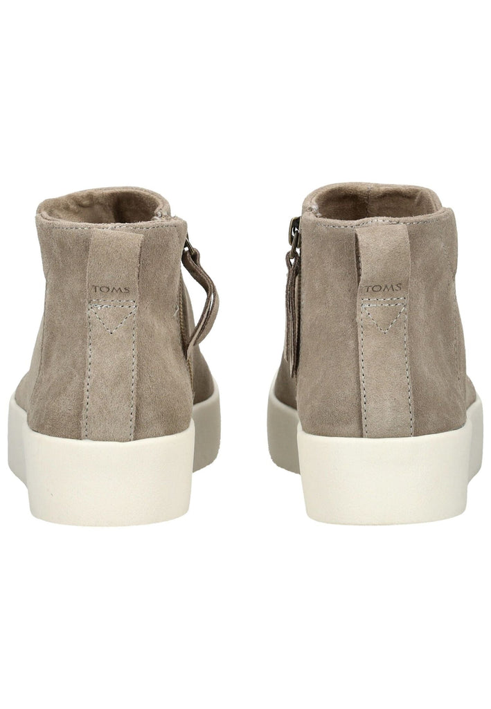 TOMS Sneaker Leder Taupe