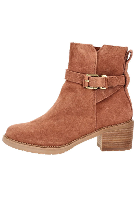 TOMS Stiefelette Leder Braun