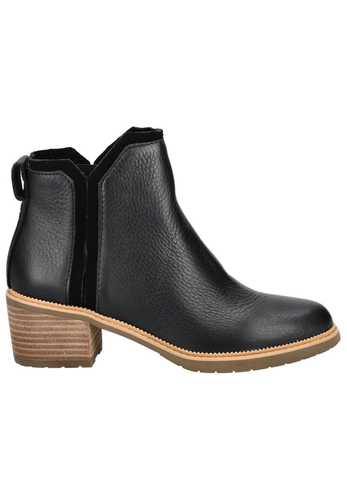 TOMS Stiefelette Leder Schwarz