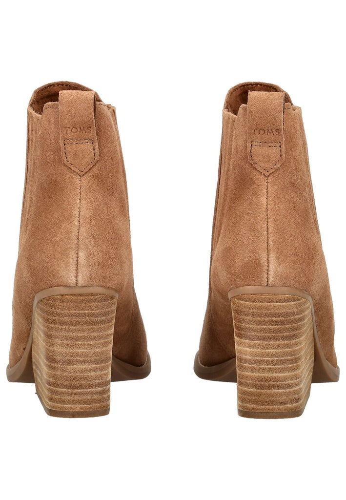 TOMS Stiefelette Leder/Textil Braun