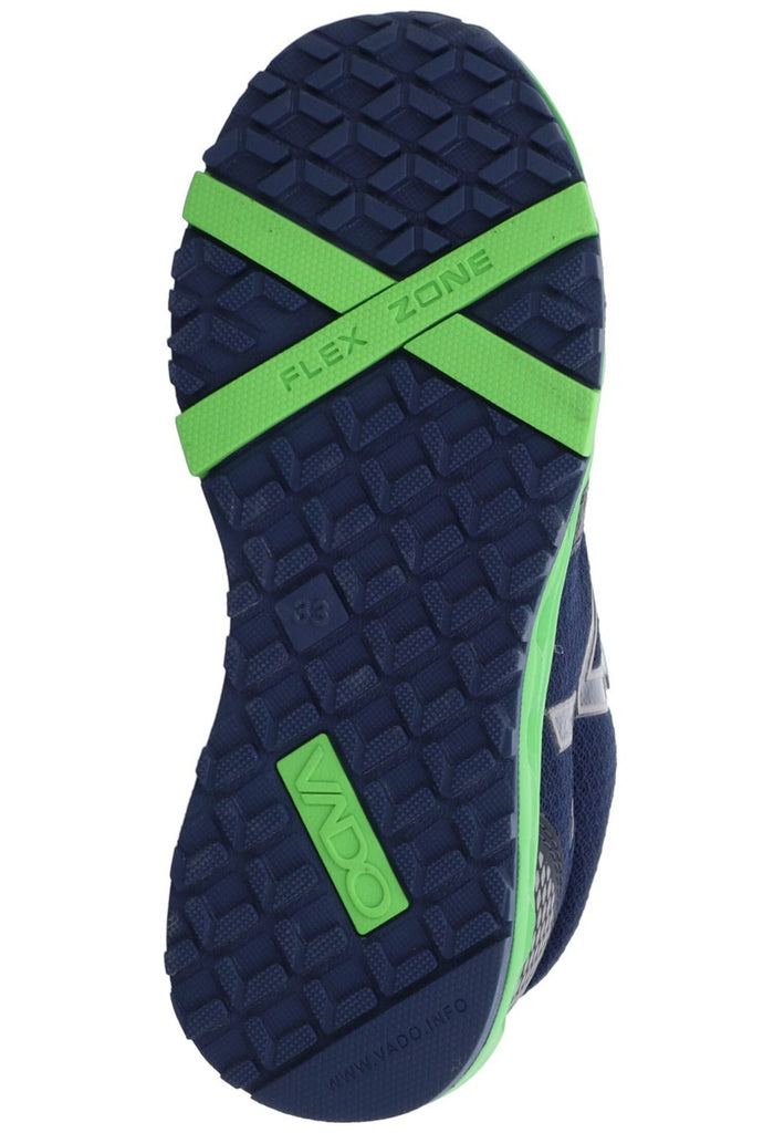 VADO Sneaker Lederimitat/Mesh Dunkelblau