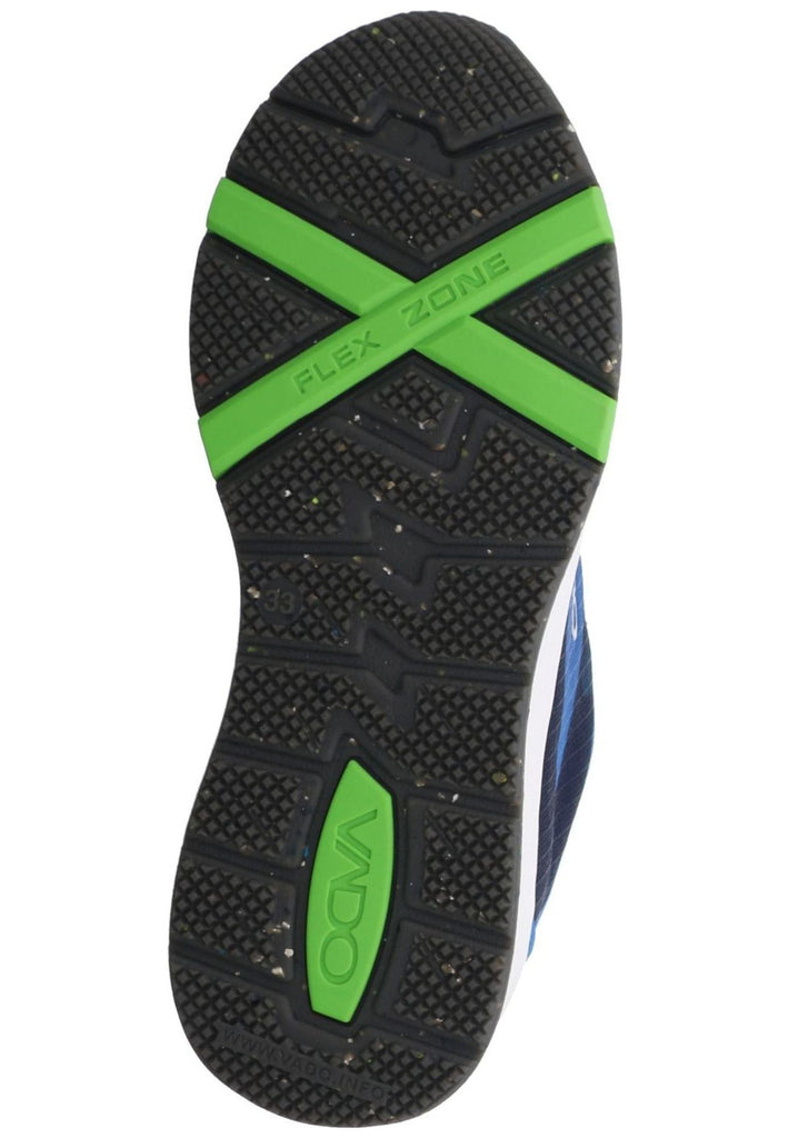 VADO Sneaker Lederimitat/Mesh Dunkelblau