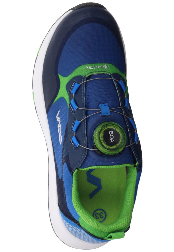 VADO Sneaker Lederimitat/Mesh Dunkelblau