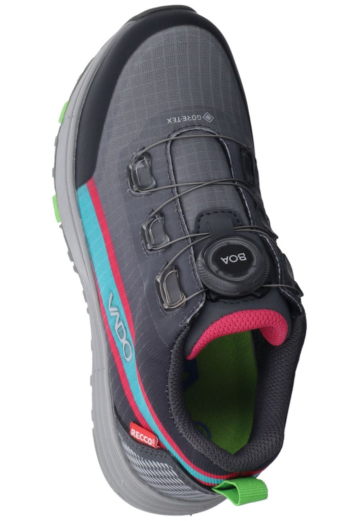 VADO Sneaker Lederimitat/Mesh Grau