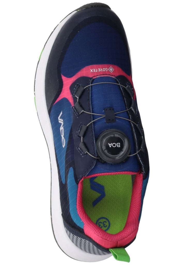 VADO Sneaker Lederimitat/Mesh Navy