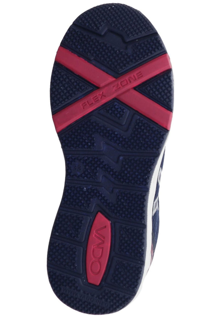 VADO Sneaker Lederimitat/Mesh Ocean