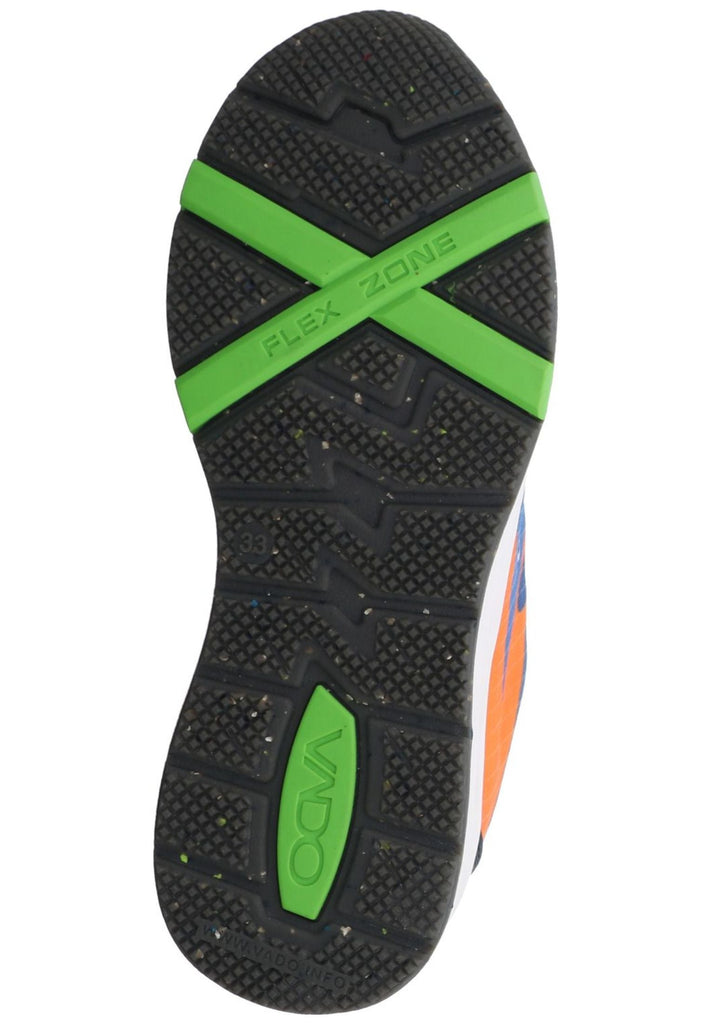 VADO Sneaker Lederimitat/Mesh Orange Multi