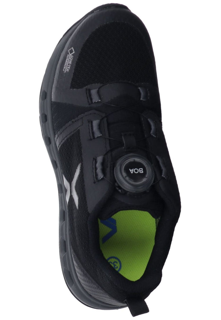 VADO Sneaker Lederimitat/Mesh Schwarz