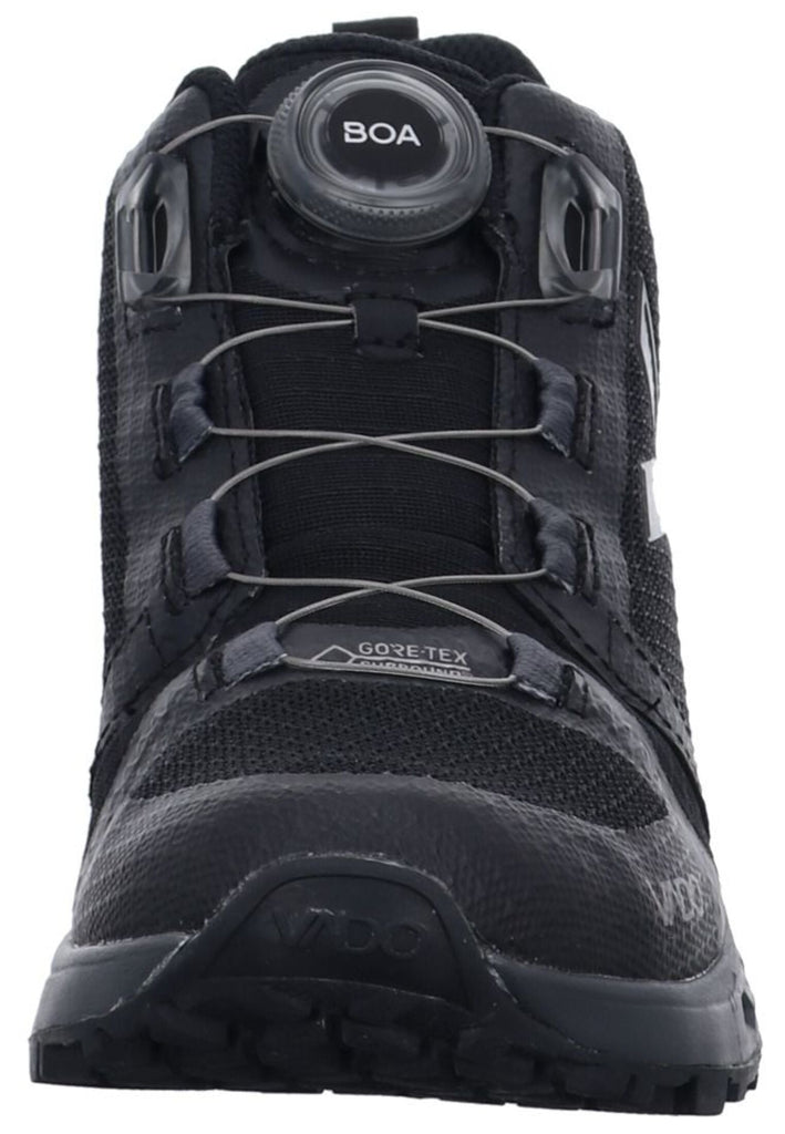 VADO Sneaker Lederimitat/Mesh Schwarz