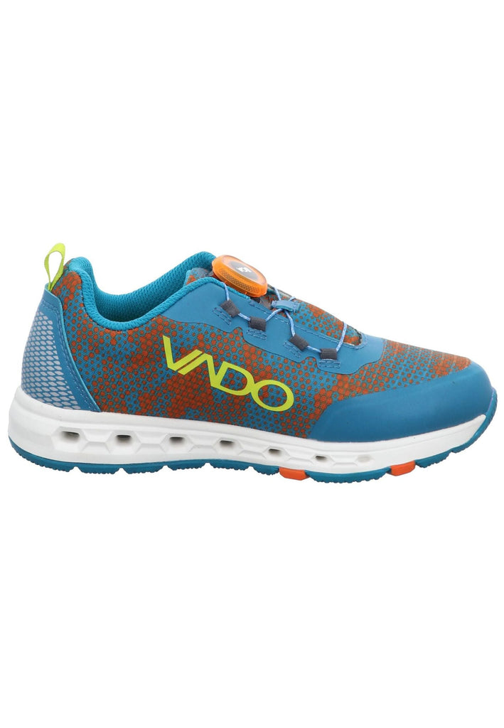VADO Sneaker Lederimitat/Textil Blau