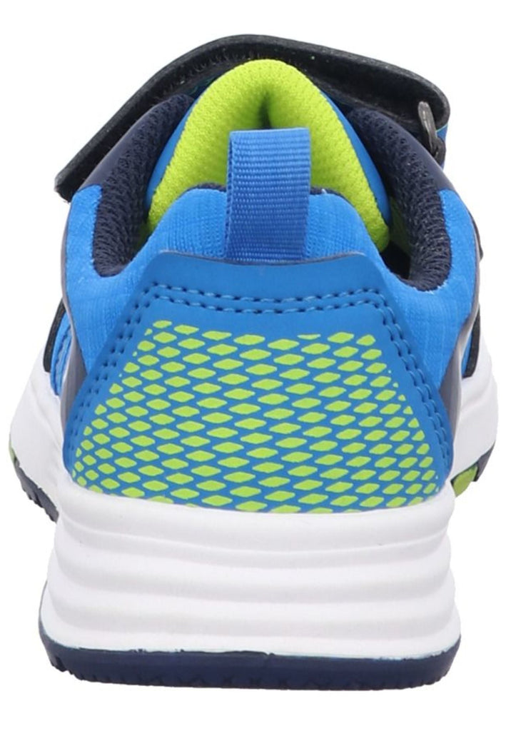 VADO Sneaker Lederimitat/Textil Blau/Schwarz