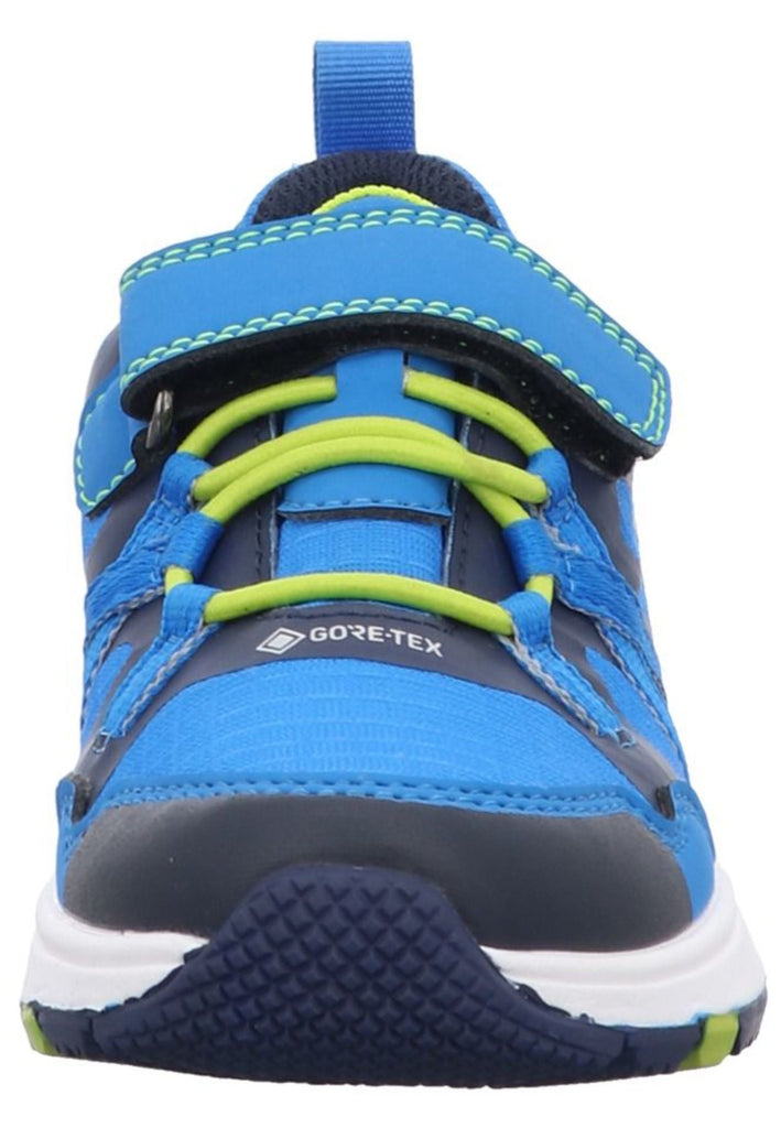 VADO Sneaker Lederimitat/Textil Blau/Schwarz