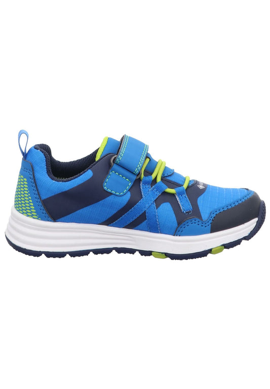 VADO Sneaker Lederimitat/Textil Blau/Schwarz