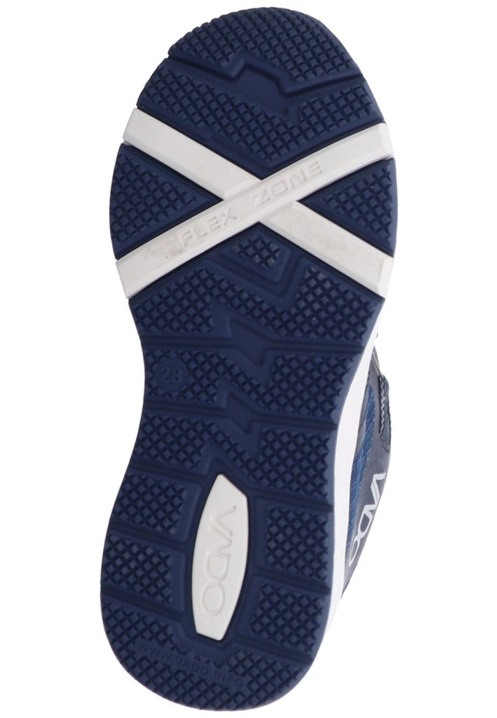 VADO Sneaker Lederimitat/Textil Dunkelblau