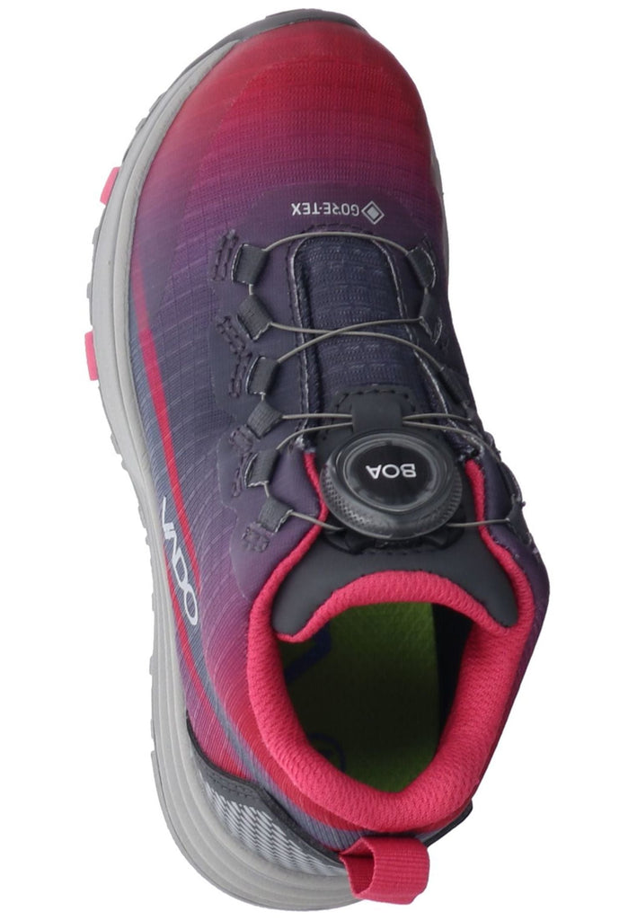 VADO Sneaker Lederimitat/Textil Fuchsia