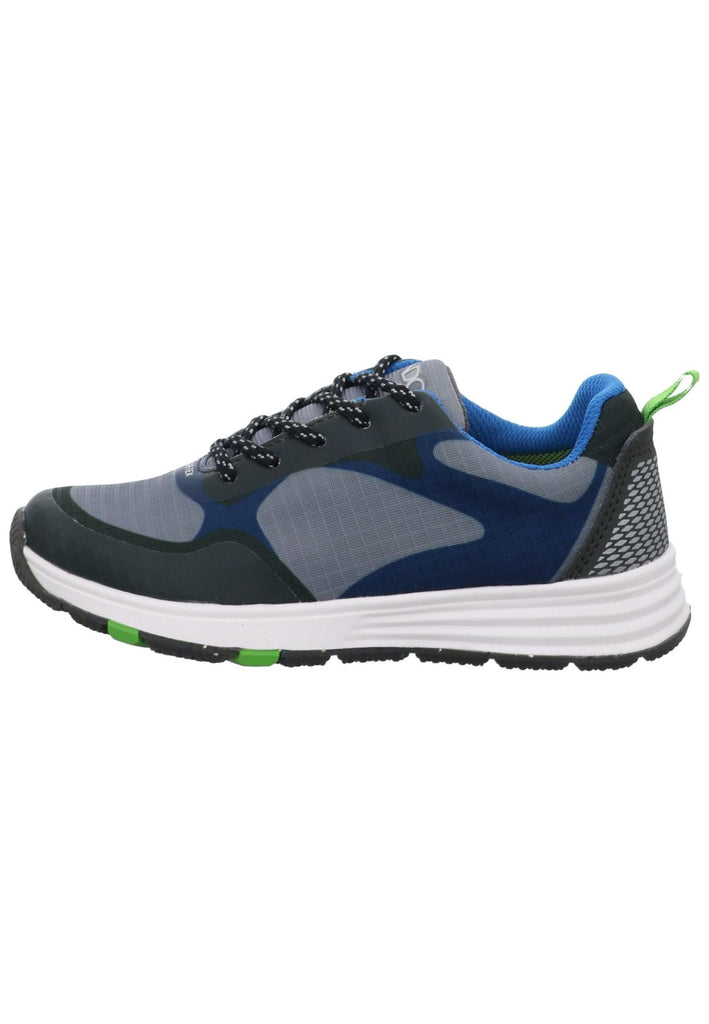VADO Sneaker Lederimitat/Textil Olive/Schwarz