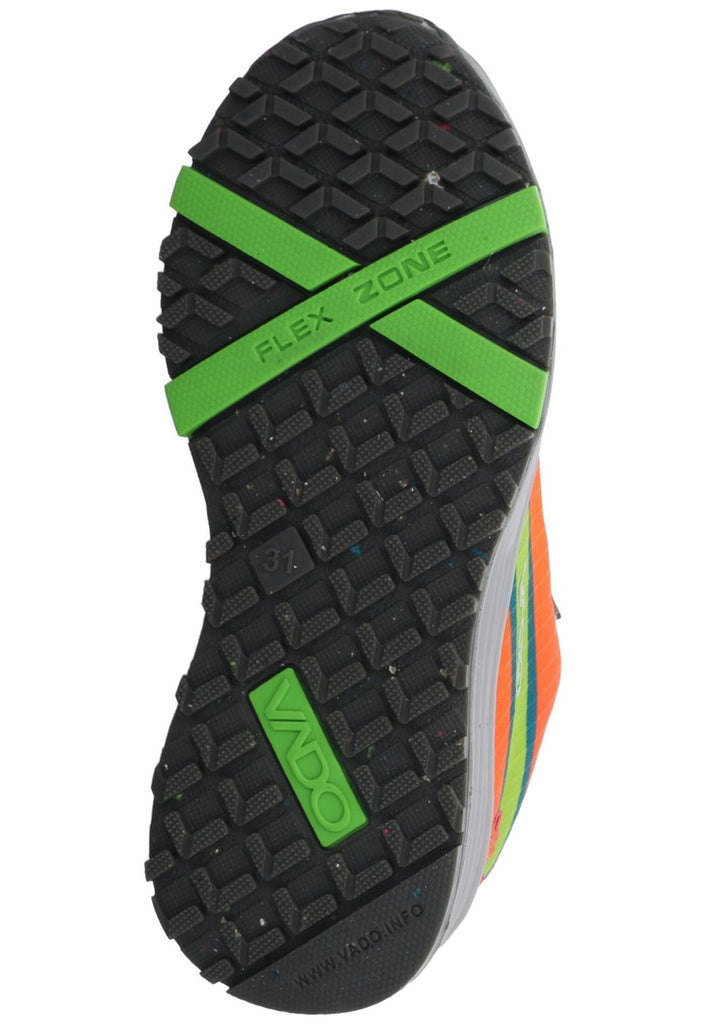 VADO Sneaker Lederimitat/Textil Orange