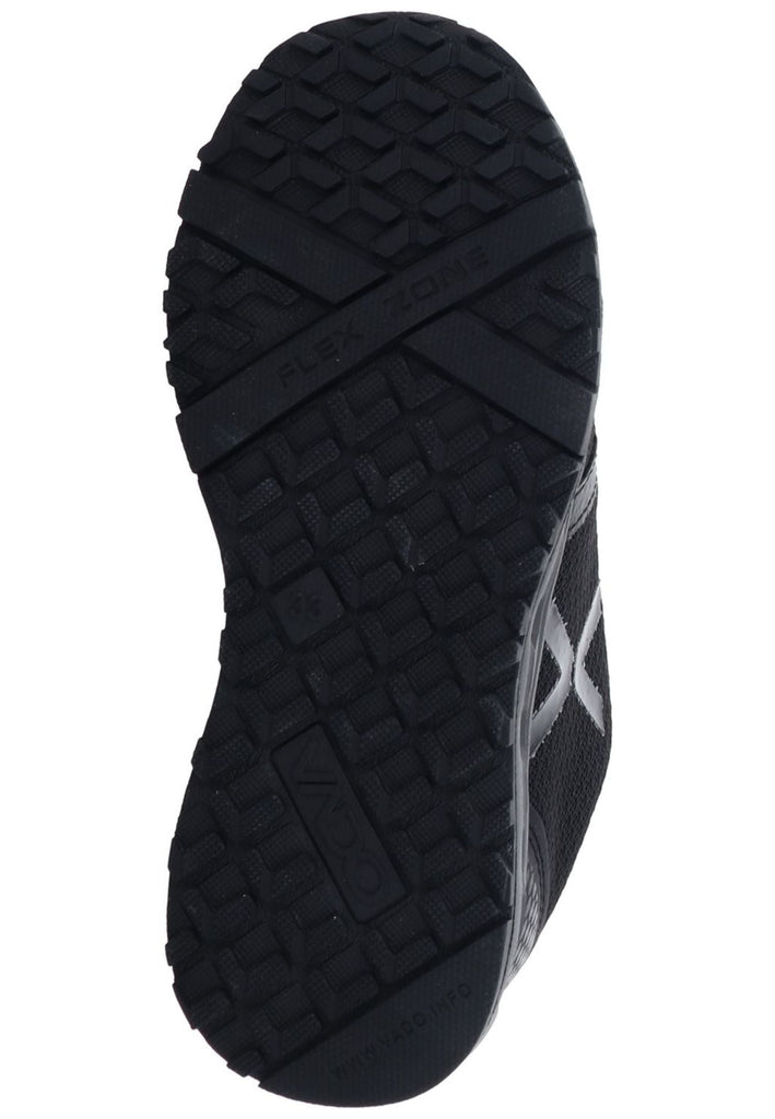 VADO Sneaker Lederimitat/Textil Schwarz