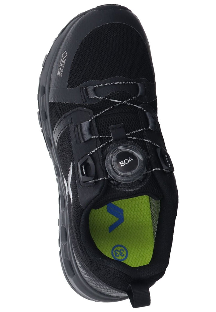 VADO Sneaker Lederimitat/Textil Schwarz