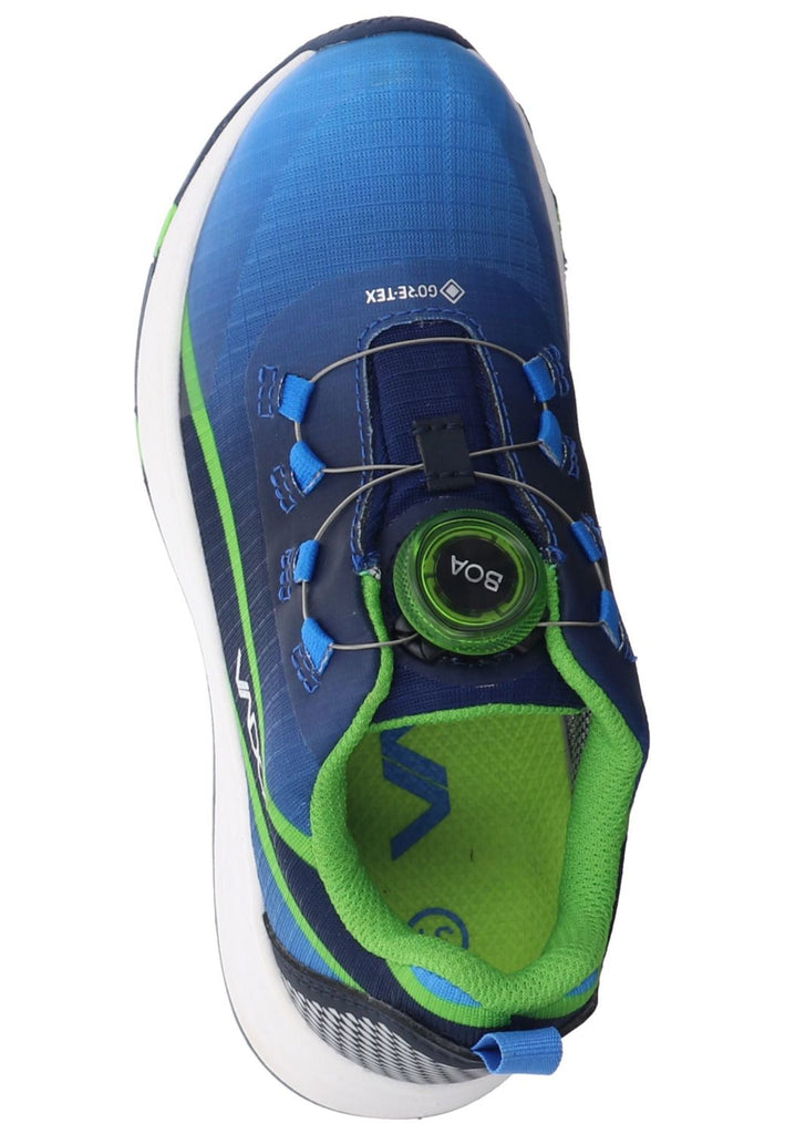 VADO Sneaker Textil Blau/Grün