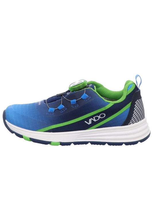 VADO Sneaker Textil Blau/Grün