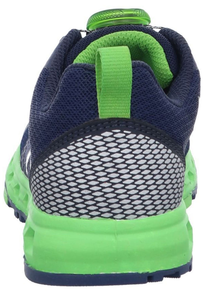 VADO Sneaker Textil Navy/Grün