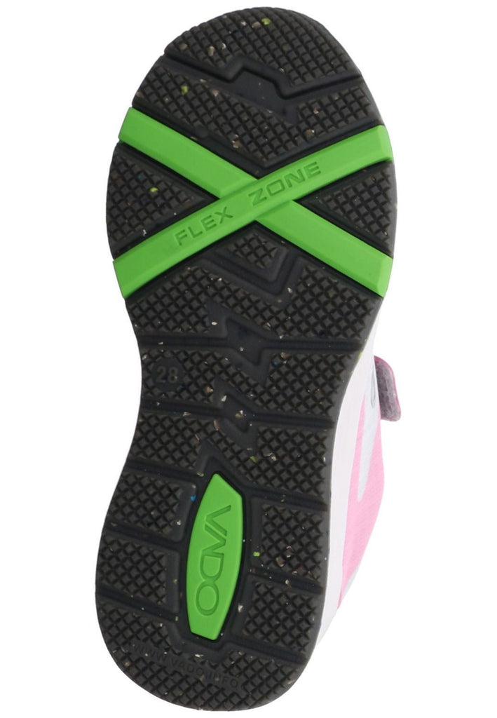 VADO Sneaker Textil Rosa/Weiß