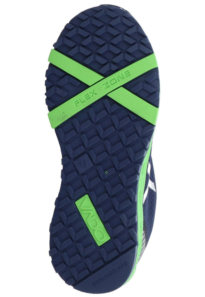 Sneaker VADO Sneaker Textil Navy/Grün