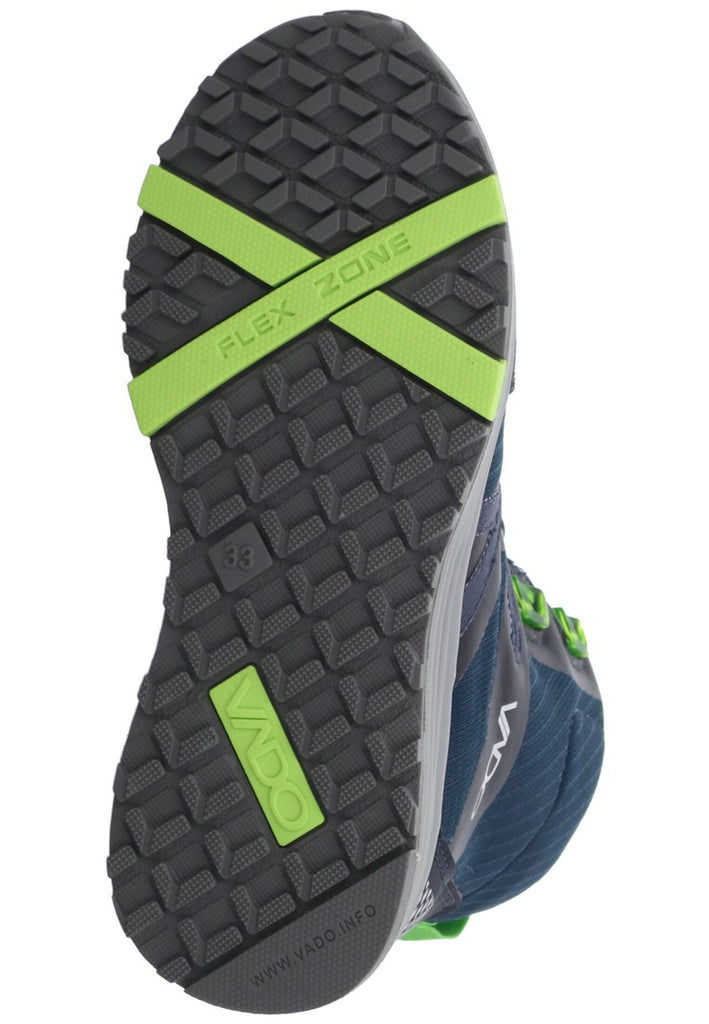 VADO Stiefelette Lederimitat/Mesh Pacific Warmfutter