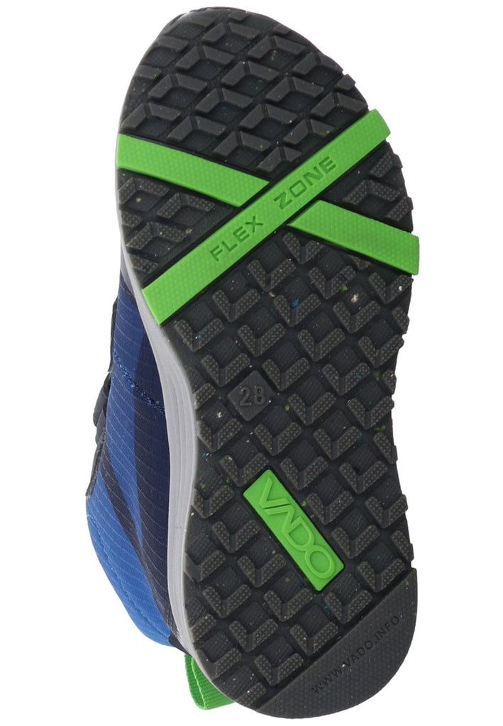 VADO Stiefelette Lederimitat/Textil See Warmfutter