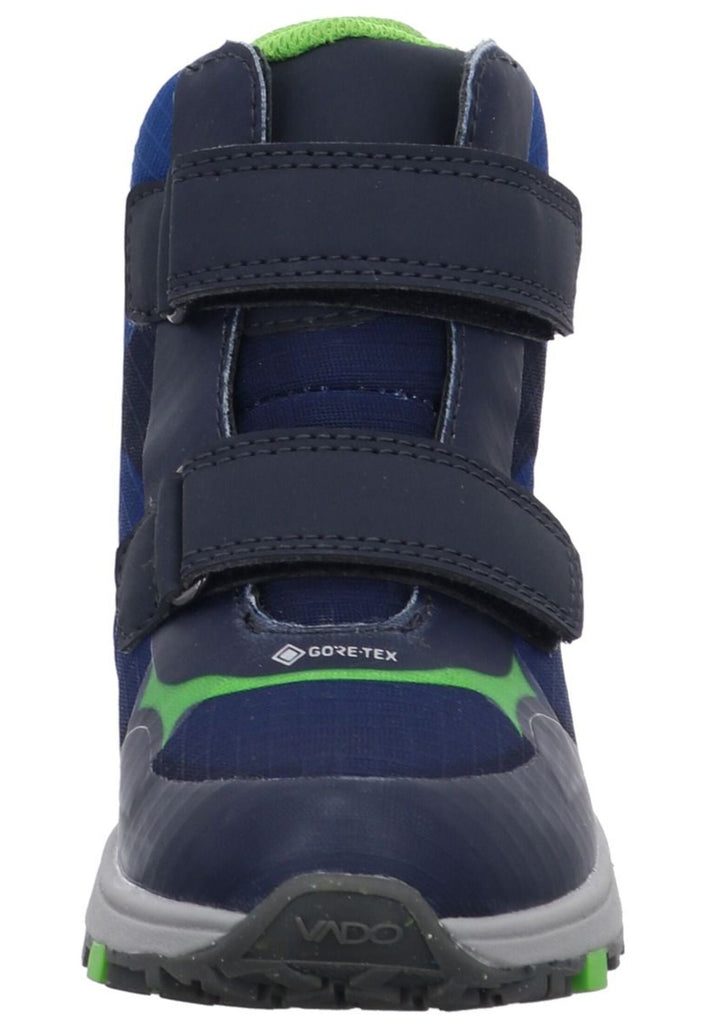 VADO Stiefelette Lederimitat/Textil See Warmfutter