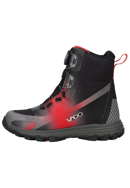VADO Stiefelette Mesh Charcoal Warmfutter