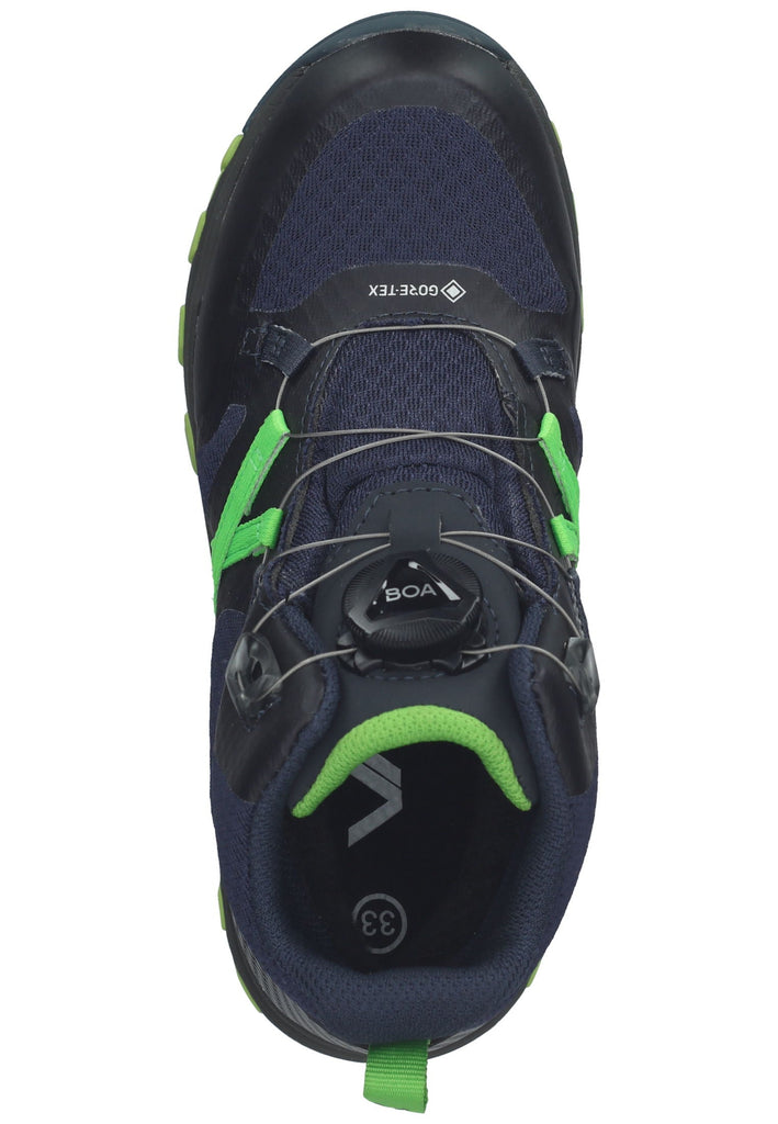 VADO Stiefelette Mesh Navy Warmfutter