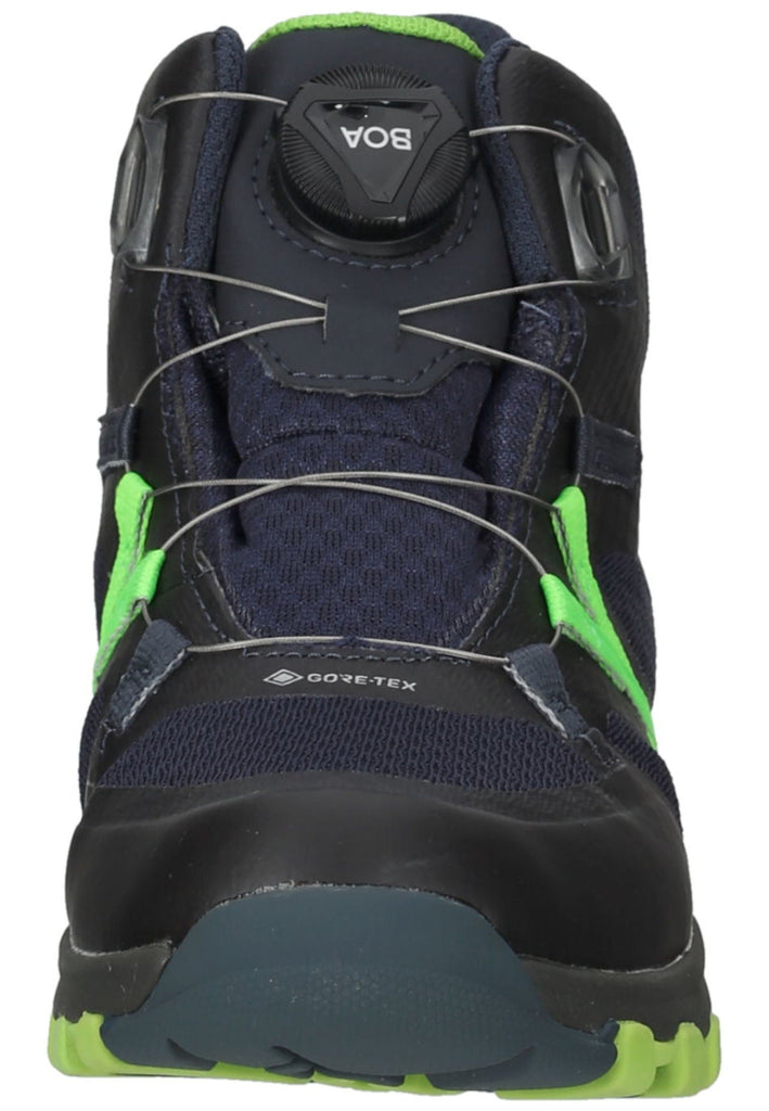 VADO Stiefelette Mesh Navy Warmfutter