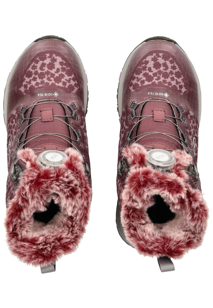 VADO Stiefelette Mesh Rosa Warmfutter