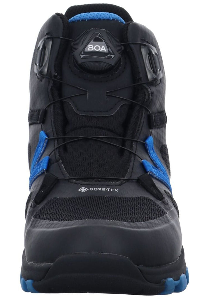 VADO Wanderschuhe Lederimitat/Mesh Schwarz Warmfutter