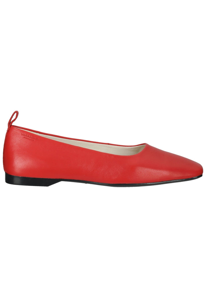 Vagabond Ballerinas Leder Rot