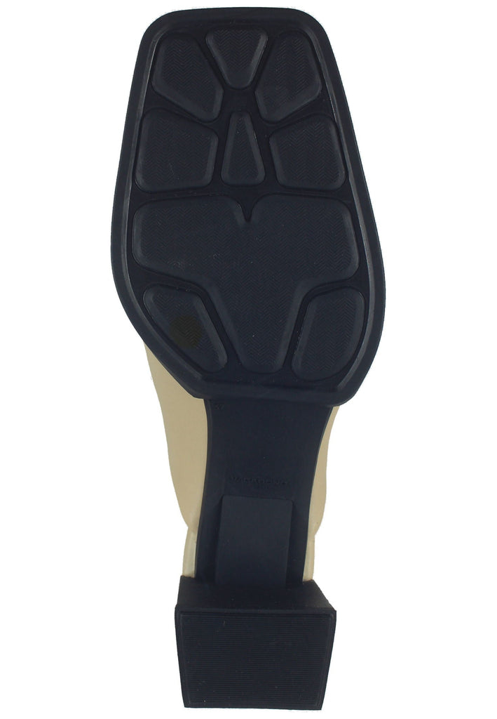 Vagabond Pantoletten Leder Beige/Schwarz