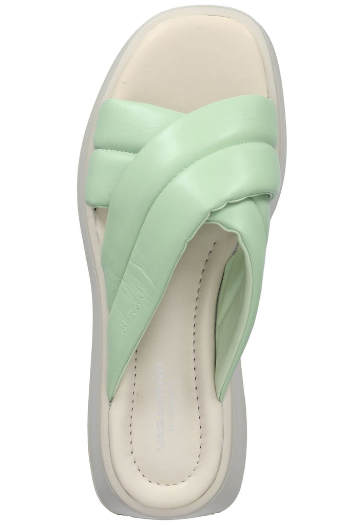 Vagabond Pantoletten Leder Mint
