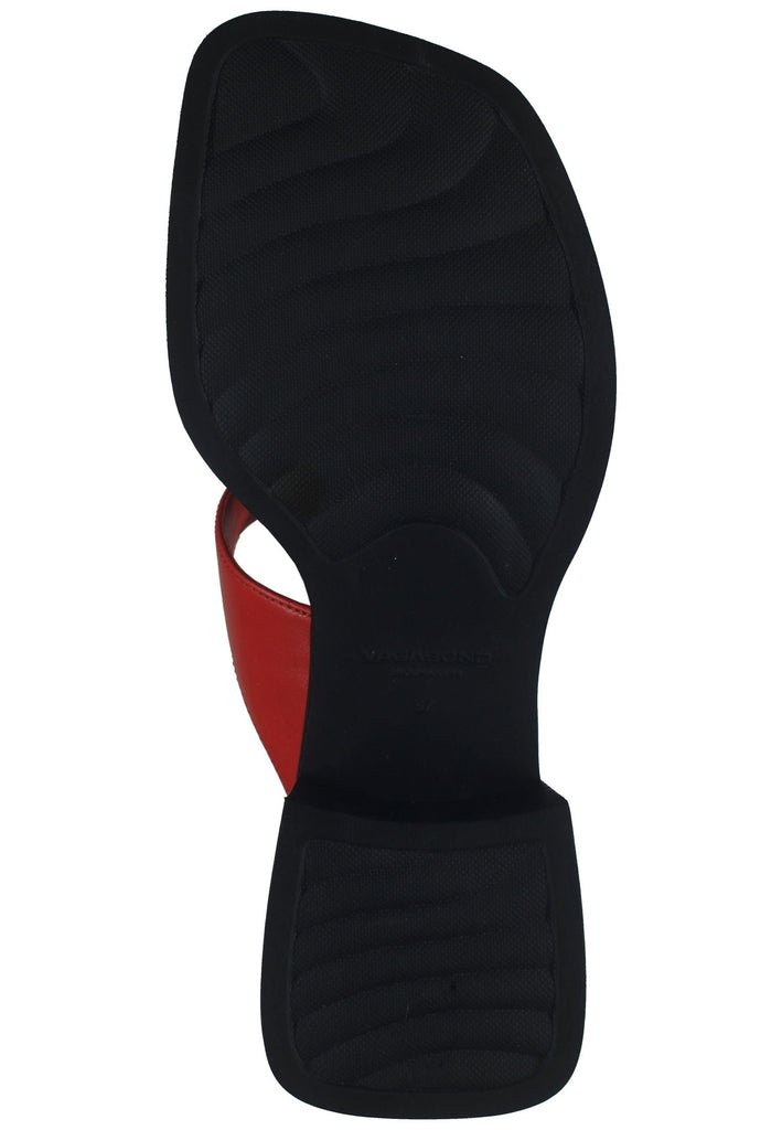 Vagabond Pantoletten Leder Rot