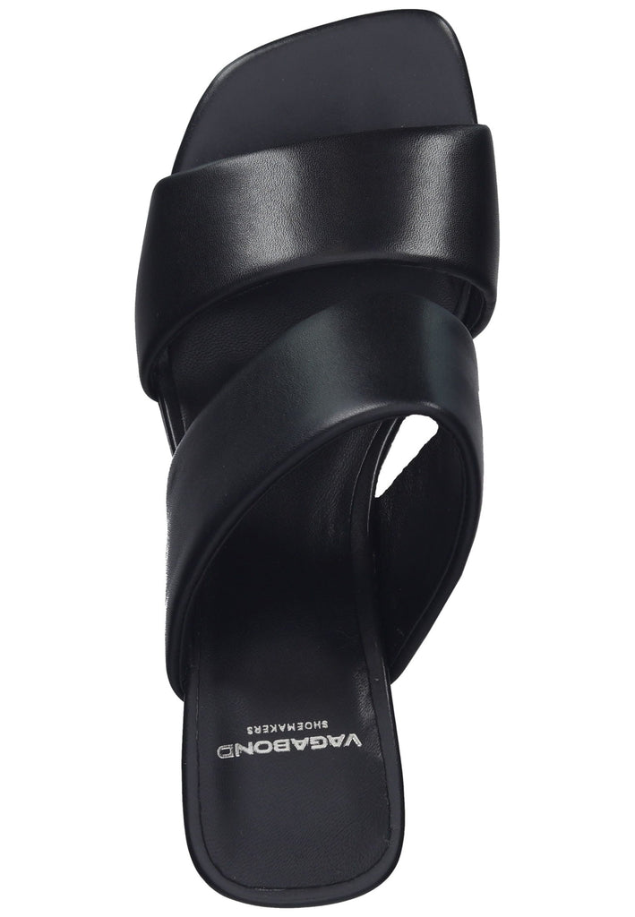 Vagabond Pantoletten Leder Schwarz