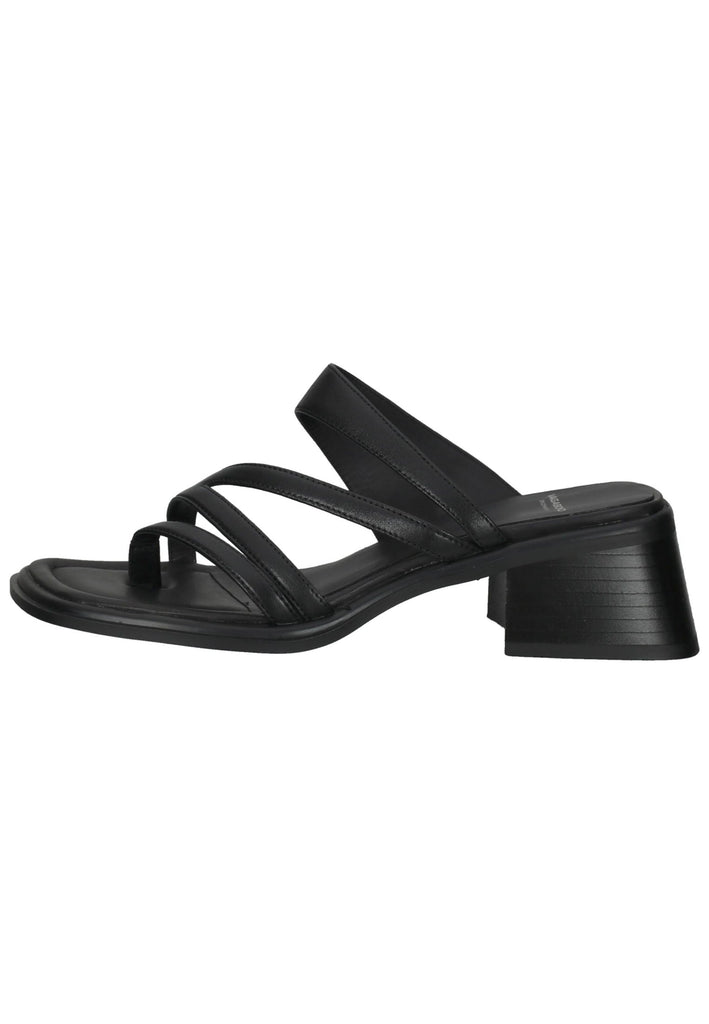 Vagabond Pantoletten Leder Schwarz