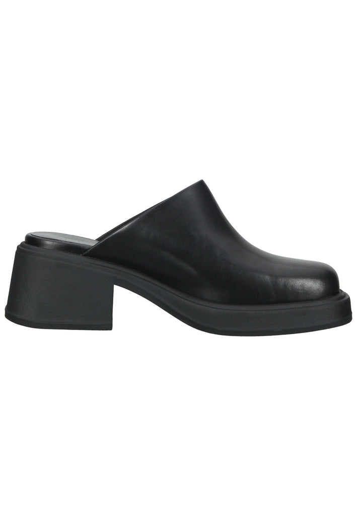 Vagabond Pantoletten Leder Schwarz