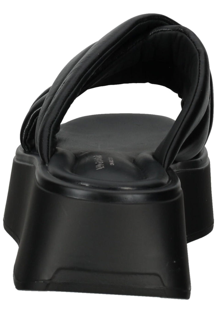 Vagabond Pantoletten Leder Schwarz