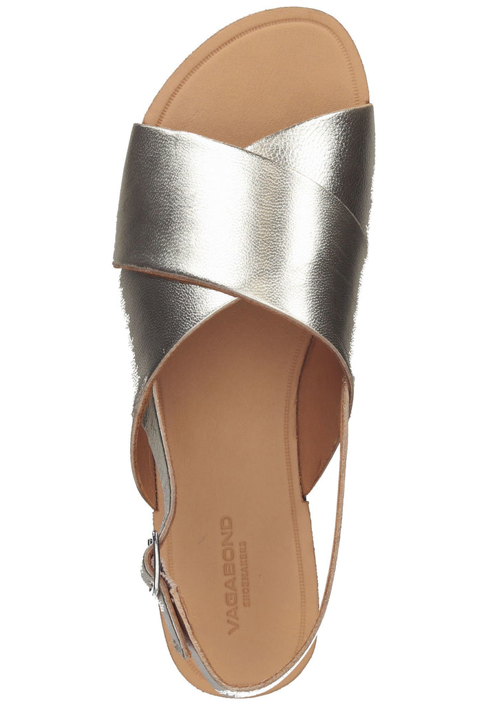 Vagabond Sandalen Glattleder Gold