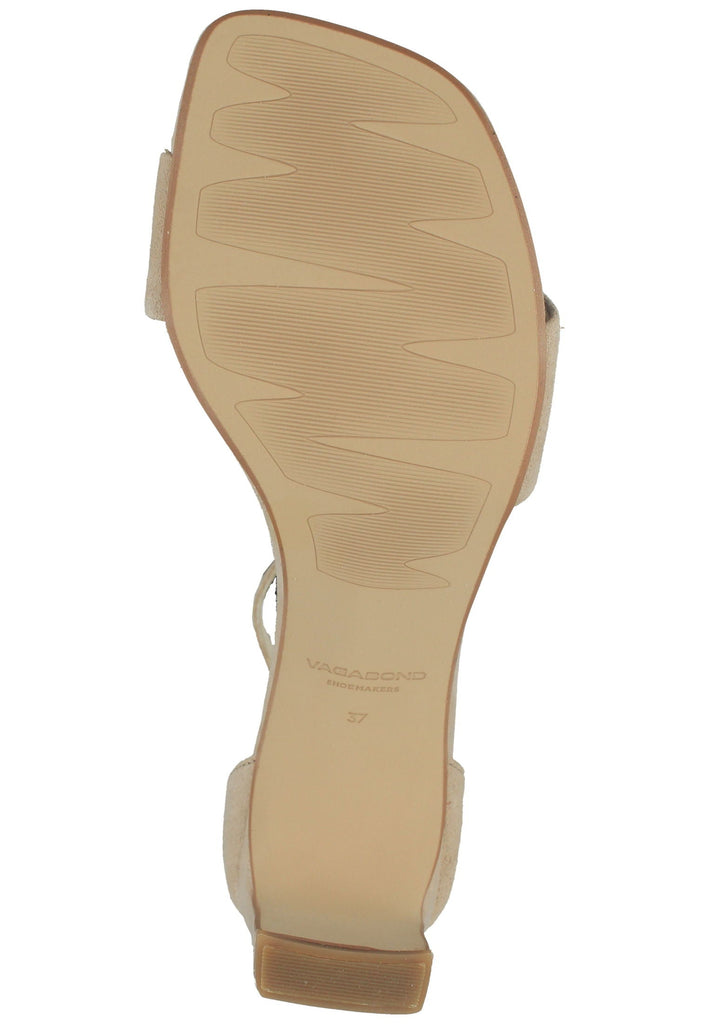 Vagabond Sandalen Veloursleder Beige