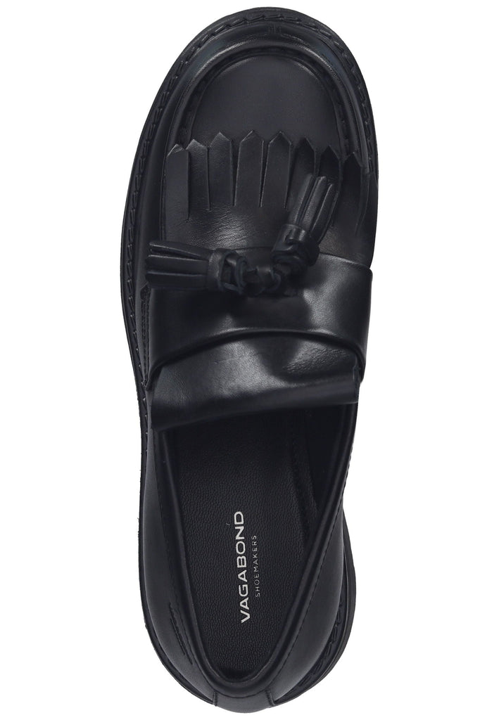 Vagabond Slipper Glattleder Schwarz