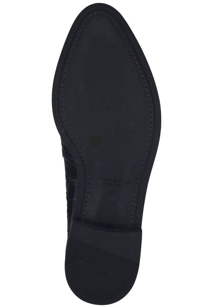 Vagabond Slipper Glattleder Schwarz