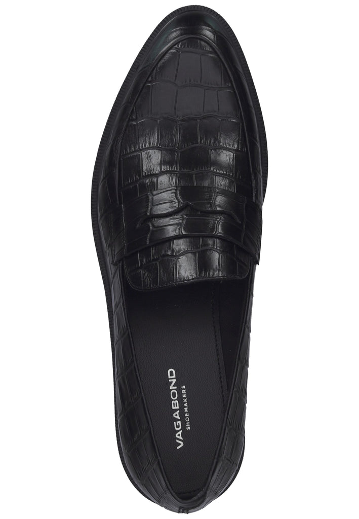 Vagabond Slipper Glattleder Schwarz