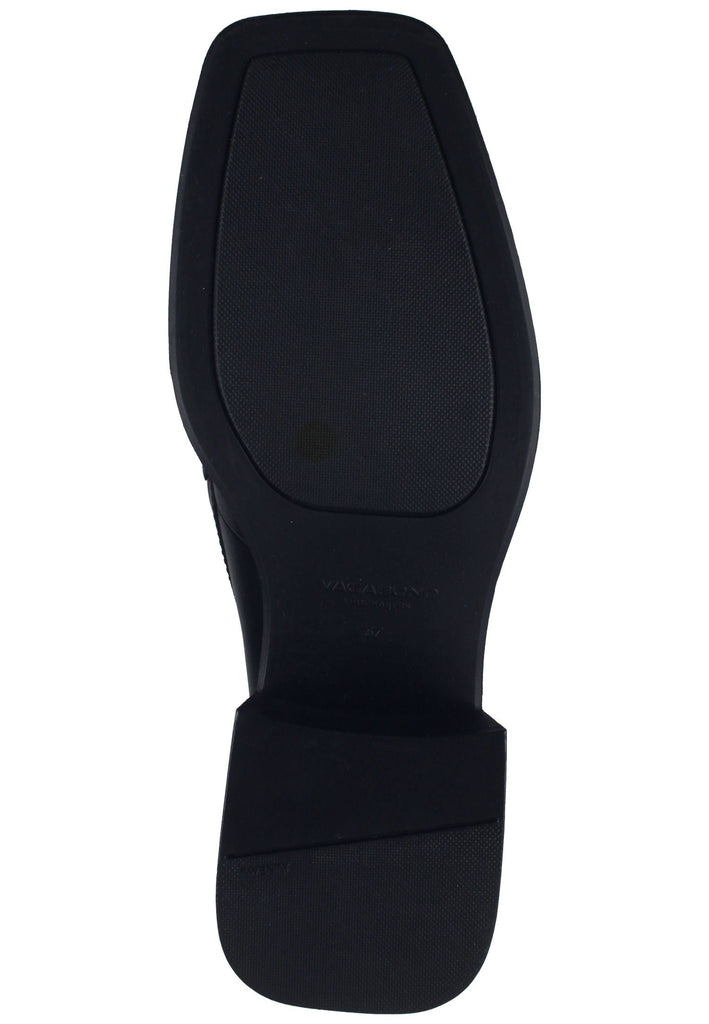 Vagabond Slipper Leder Schwarz